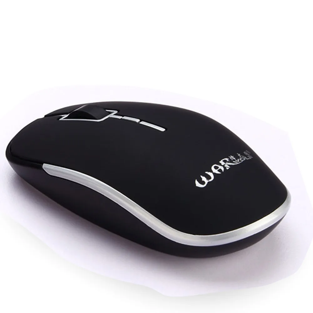 Rechargeable Wireless 1600DPI Gaming Mouse 2.4G Battery Gamer 4 Buttons Mice Pro