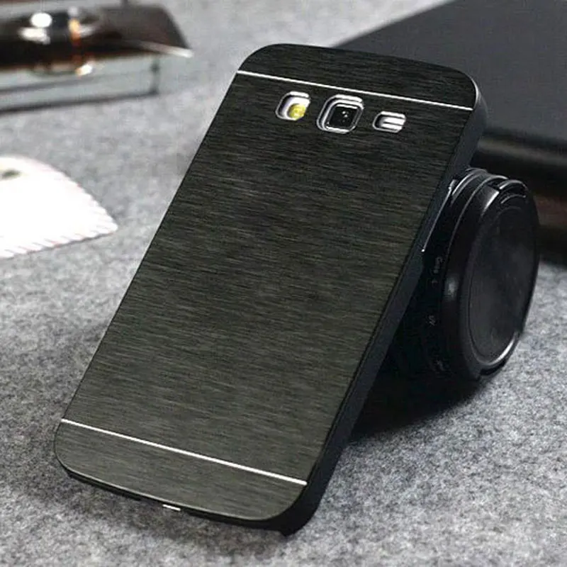 

For Coque Samsung A5 2015 Case Deluxe Brushed Metal Aluminium PC Case For Samsung Galaxy A5 A5000 A5 2015 Hard Cover Fundas Capa