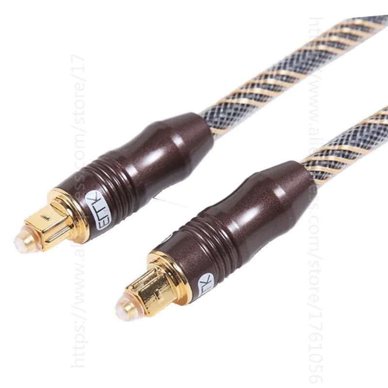 OD6.0mm Toslink Optical Audio Cable Amplifier Digital Optic Line Cables