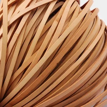 5Meters 3/4/5mm Width Natural Color Flat Real Genuine Leather Cord Bracelet Necklace Findings Leather Rope String DIY Jewelry 5Meters 3/4/5mm Width Natural Color Flat Real Genuine Leather Cord Bracelet Necklace Findings Leather Rope String DIY Jewelry