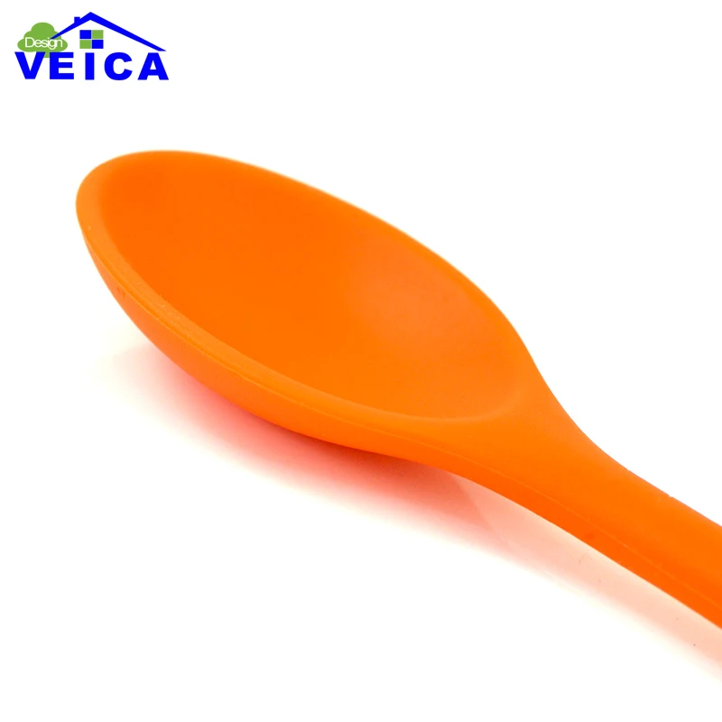 1 шт. силиконовая ложка для смешивания тортов|silicone mixing spoon|mixing spooncake spoon |