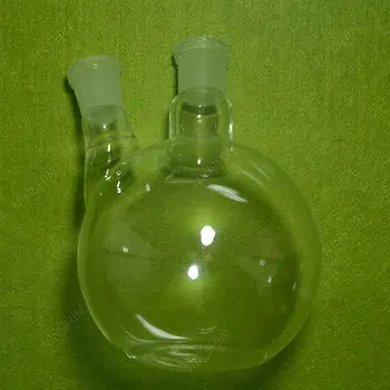 

1000ml 2 Neck Flat Bottom Boiling Flask,24/29 Joint,Glass Flask,lab Glassware