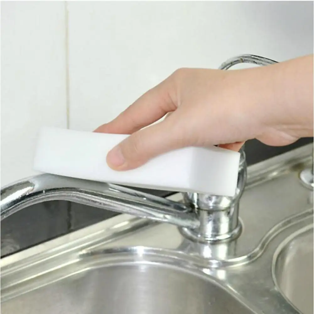 

10PCS White Magic Sponge Eraser Melamine Cleaner Multi-Functional Nano Sponge Cleaner Pad Foam Home Kitchen Cleaning Supplies