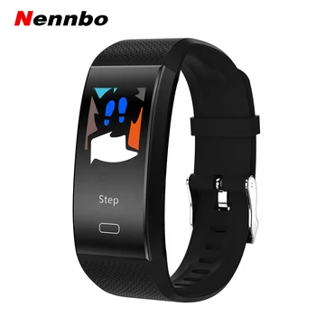 

New Smart Bracelet Band Blood Pressure Heart Rate Monitor Color LCD Smart Watch Health Sports Pedometer Wristbands PK Mi Band 3