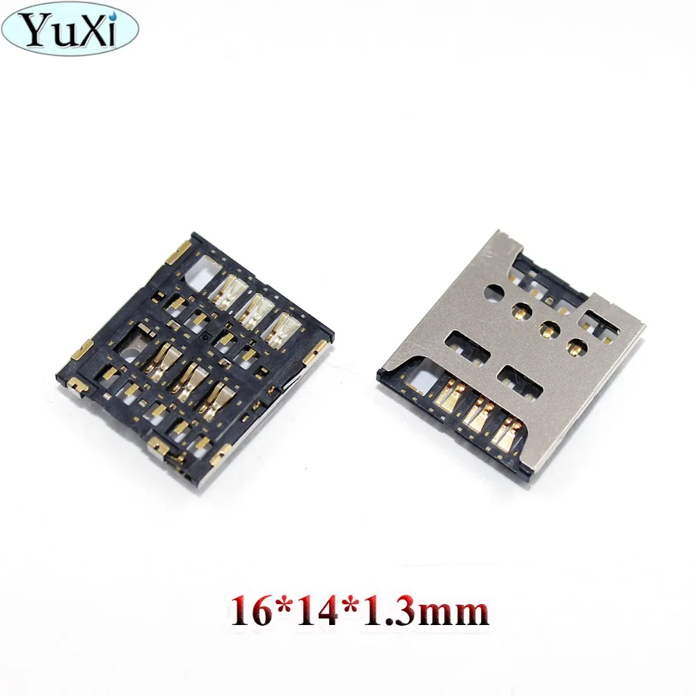 

YuXi For Nokia Lumia 1320 For Sony Xperia S LT26 LT26i SP M35H C5302 SIM Reader Card Slot Holder Port Replacement Repair Part