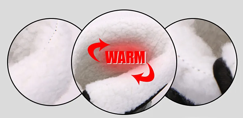 2019 Winter women snow boots women warm push ankle boots female high wedge waterproof Boots rubber hiking boots shoes (6)