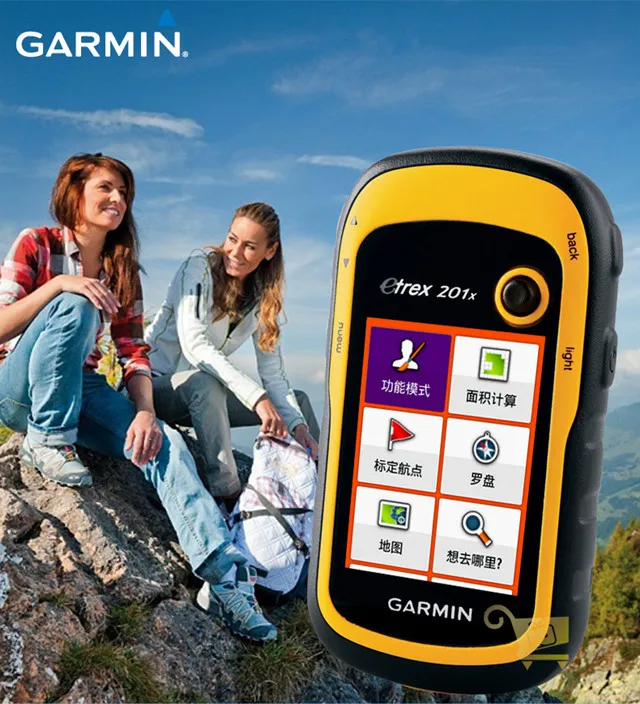 Garmin eTrex201X Акры Открытый gps навигация компас двойная звезда позиционирования 8 г памяти ручной абсолютно