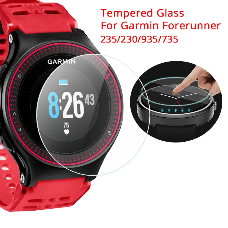 3 шт/2 шт/1 шт закаленное стекло для Garmin Forerunner 235 230 935 735 9H 2.5D Премиум Защитная пленка для экрана для часов