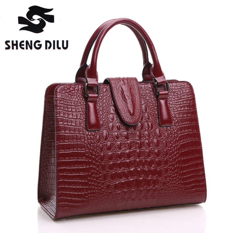 ShengDiLu Designer Handbags High Quality Genuine Leather Bag Famous Brand Shoulder Bags 2017 Luxury Women Hand Bags sac a main ShengDiLu Designer Handbags High Quality Genuine Leather Bag Famous Brand Shoulder Bags 2017 Luxury Women Hand Bags sac a main
