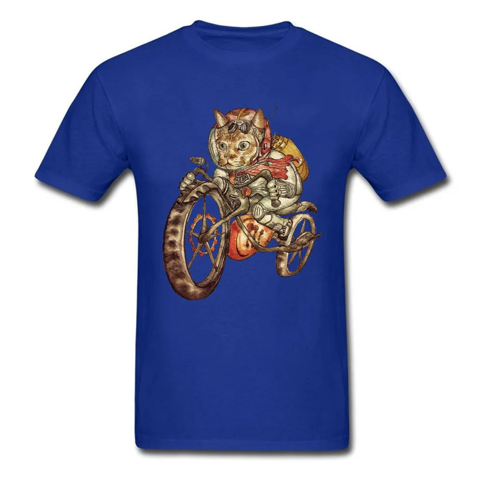 Berserk Steampunk Motorcycle Cat_blue