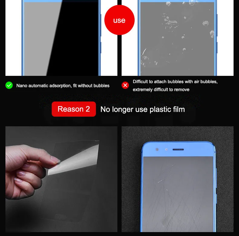 Полное покрытие против царапин Закаленное стекло для Huawei Honor 8 9 V10 V9 Play высокое качество Защитная пленка для экрана Honor 9 Lite