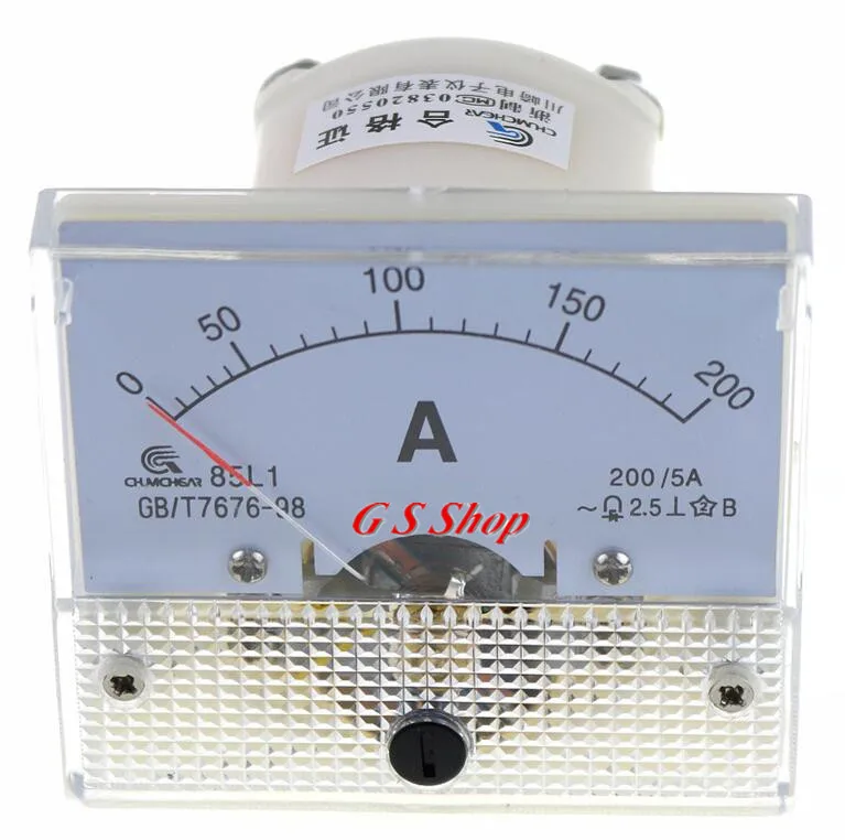 

85L1-A pointer voltmeter meter Plate table 85L1-A AC series 1A 2A 3A 5A10A 15A 30A 50A 75A 100A 150A 200A 300A 400A 500A