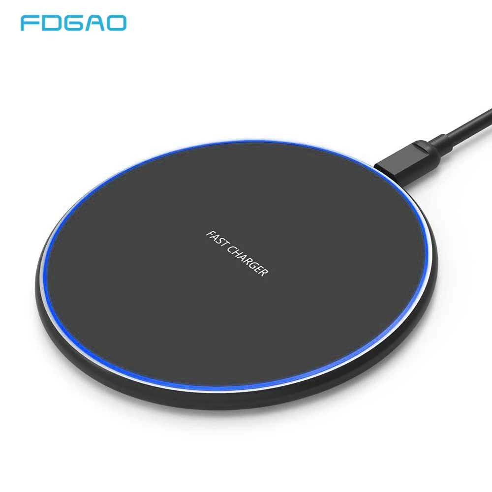 

15W QI Quick Charging Wireless Fast Charger Usb Tpye C 10W QC 3.0 Charge For iPhone 11 Pro XS XR X 8 Samsung S10 S9 Xiaomi mi 9