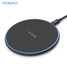 15W QI Quick Charging Wireless Fast Charger Usb Tpye C 10W QC 3.0 For iPhone XS XR X 8 Samsung S10 S9 Xiaomi mi 9 Huawei P30 Pro