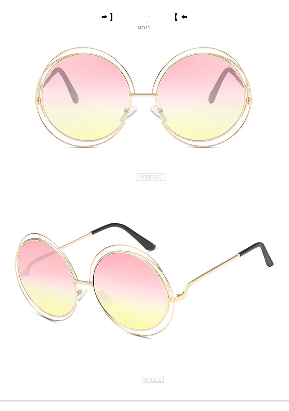 MuseLife более размера d Круглые Солнцезащитные очки Модные женские большой размер большие ретро Зеркальные Солнцезащитные очки женские винтажные брендовые дизайнерские UV4