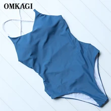 Бренд OMKAGI, женский купальник, пуш-ап, боди, женский купальник, пляжная одежда, летний Монокини,, цельный купальник