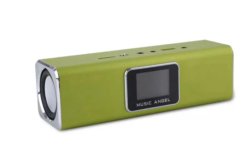 Portátil com sd Música Anjo Original Tela Lcd Ativo Áudio fm Usb Mini Alto-falante - tf Jh-mauk5b - Image 3