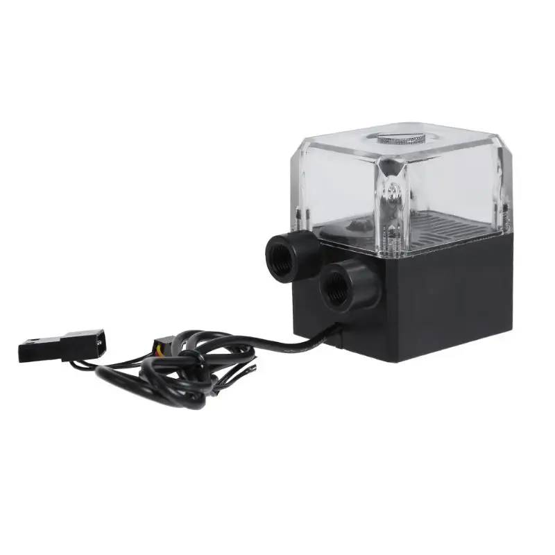 comprar 130 ml Tanque de Água SC 450 300L h G1 4 Rosca 12 v DC 1.2A Silencioso De Refrigeração De Água Computador bomba de circulação de Resfriamento de Água PC