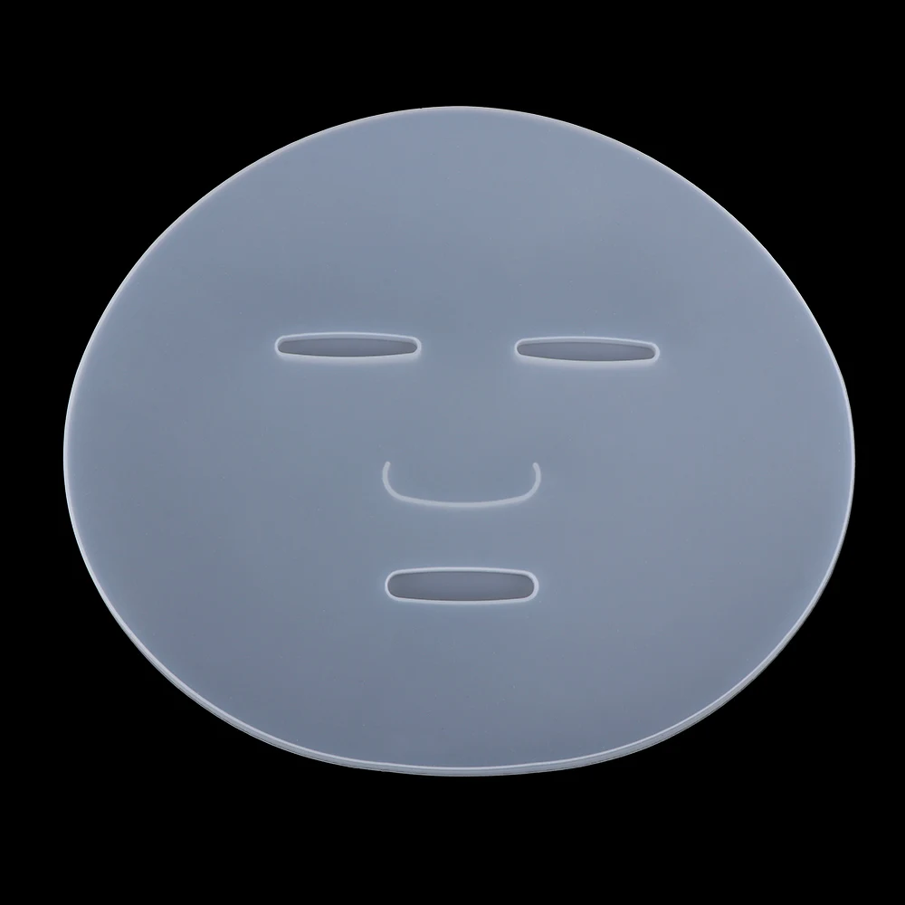 

1pcs Reuseable Facial Mask Plate For Fruit Vegetable Mask Machine Maker Clear Silicone Mask Mould Tray Mask Making DIY Tool