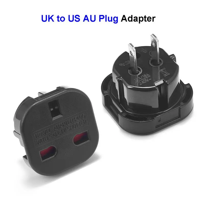 UK To US CN AU American Australian Plug Adapter Japan US Australia American Travel Plug Adapter
