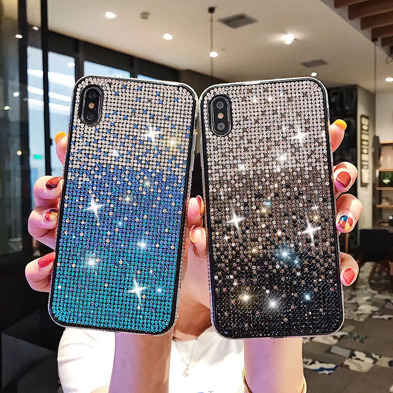 Glitter Crystal  Case For iPhone