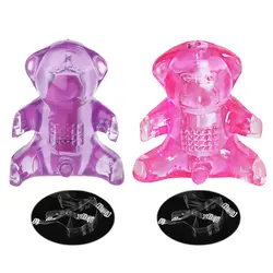 Фаллоимитатор Вибрационный женский бабочка медведь вибратор G-Spot силиконовый массажер секс-игрушка
