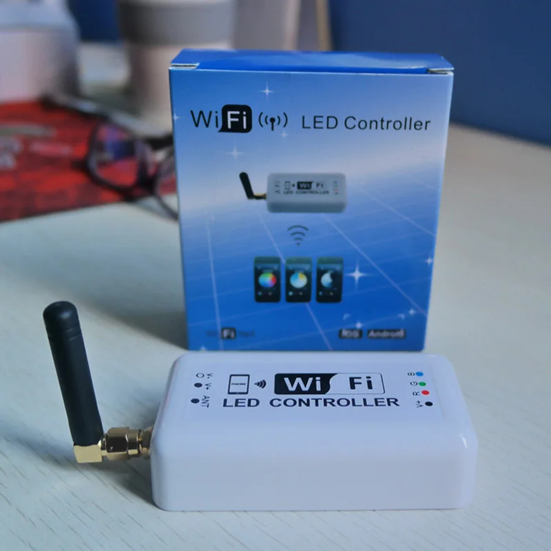 Wi-Fi RGB светодиодный контроллер 12V 24V 12A приложение Android экшн-камера с Wi-Fi подключением диммер контроллер для двойной белый один Цвет Светодиодные ленты светильник