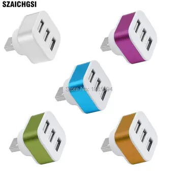 

SZAICHGSI The new 2.0HUB expander rotates the 3-port extended USB splitter USBHUB hub wholesale 500pcs/lot
