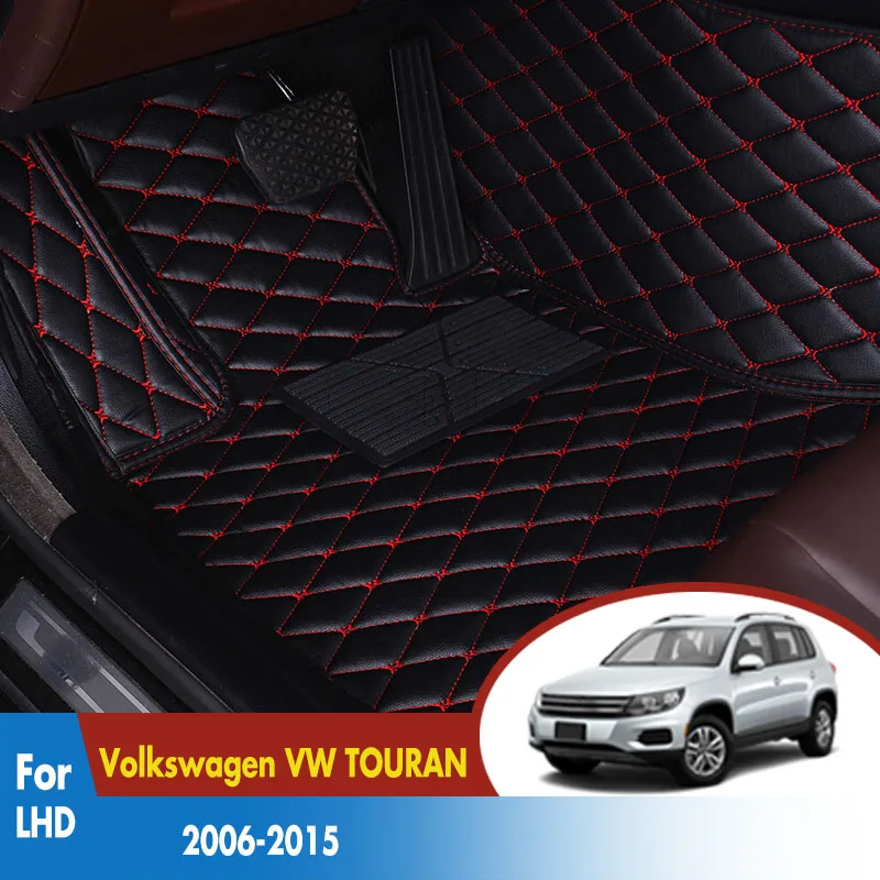 Car Floor Mats For Volkswagen Touran 2006 2015 Car Carpets