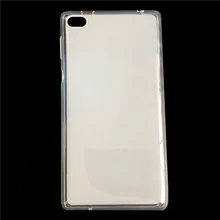 Ультратонкий чехол для планшета lenovo Tab 4 7/Tab 7 7504 TB-7504F TB-7504N TB-7504X 7 дюймов, Прозрачная мягкая задняя крышка из ТПУ