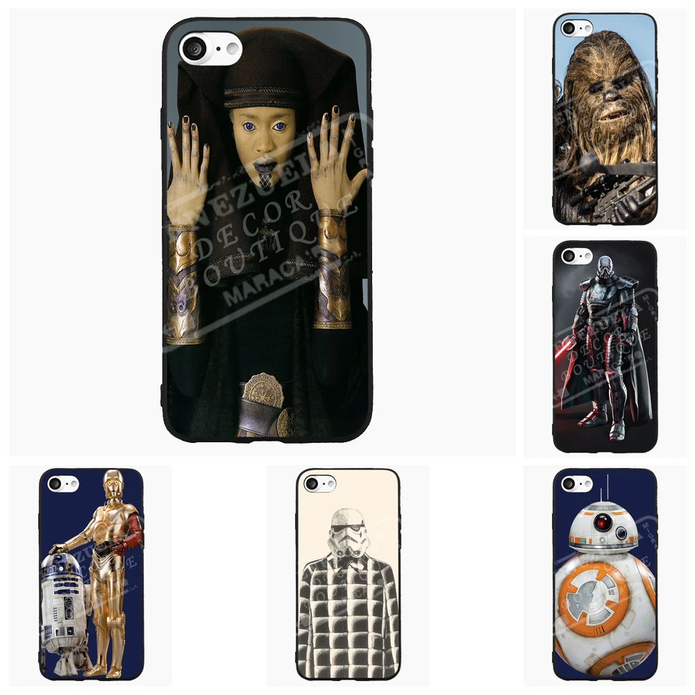 Star Wars Film Cell Phone Case For iPhone 5 6 7 s Plus Samsung Galaxy S J A Mi5 P8 9 Lite OnePlus Cover Shell Accessories |