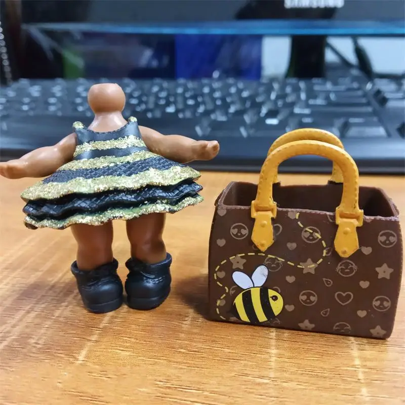 LOL Surprise Doll Series 1 Queen Bee doll with Random dress shoes Bottle