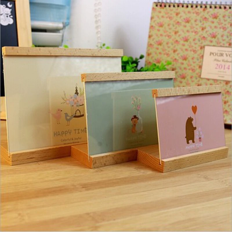 Best Solid Wood Desktop Pendulum Children Photo Frame Horizontal Version Vertical Version 5 6 7 inch Creative Simple Frame