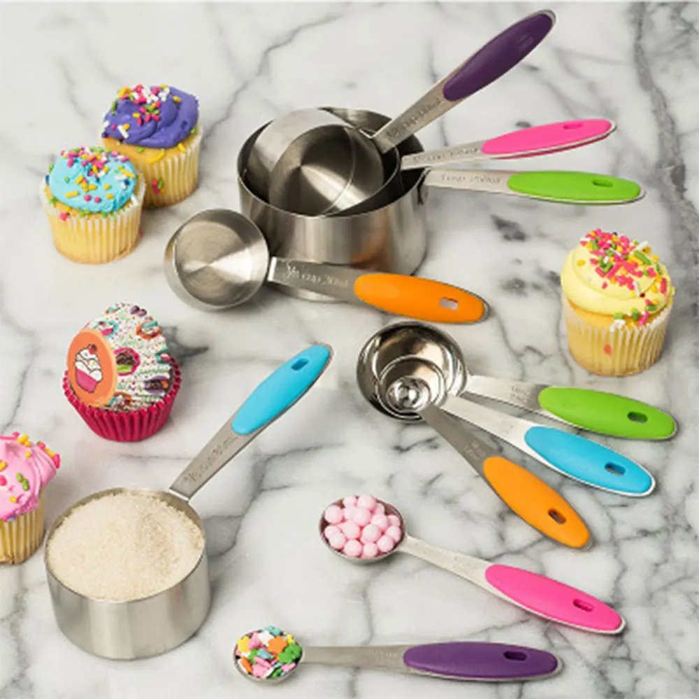 Aliexpress buy 10pcs set measuring cups kitchen scale and spoons 