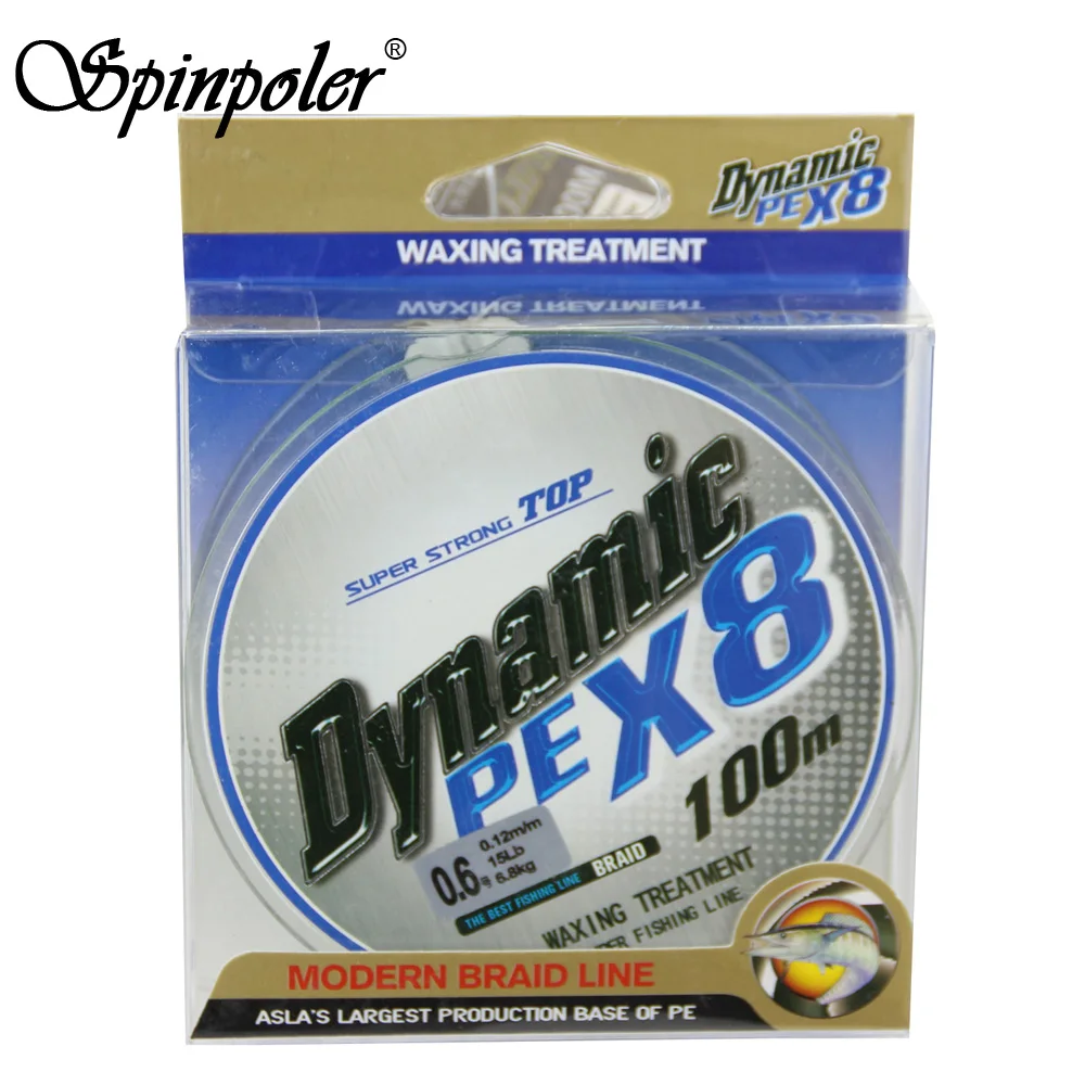 Spinpoler 20lb 60lb 80lb 100lb 139lb Spectra Pe Braided Fishing Line 100m Moss Green Color Best Cheap Sinking Fishing Line Pesca  (1)