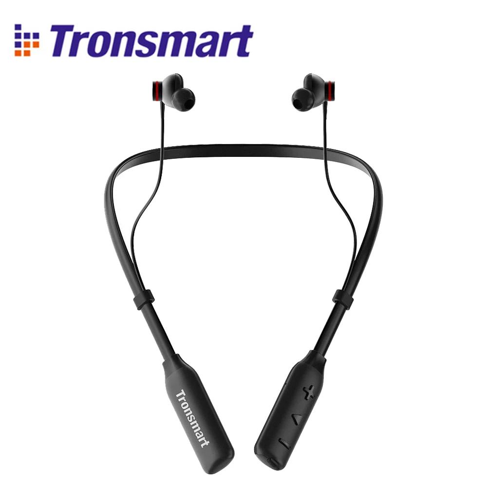 Tronsmart Encore S2 Plus Bluetooth наушники IPX5 водонепроницаемые беспроводные гарнитура с