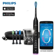 Умная звуковая зубная щетка Philips Sonicare DiamondClean HX9924 с поддержкой приложения с Умной головкой щетки, 5 режимов