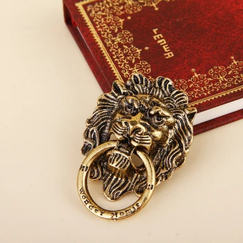 

Big Sale 3D Alloy Stickers for Phones jewelry findings diy Punk lion head DIY accessories/pendant/adornment/decoration Vintage