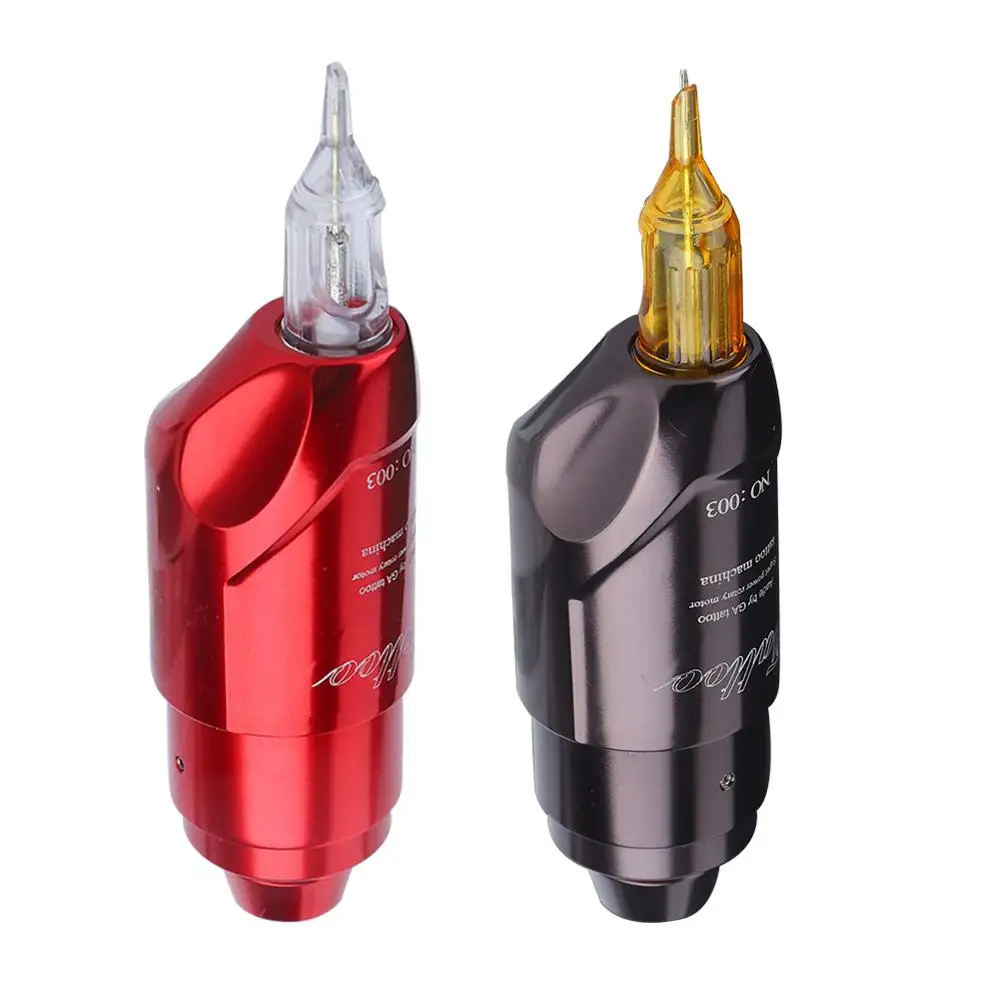 

New Strong Motor Short Tattoo Machine Eyebrow Lip Tattoo Rotary Pen RCA Interface Liner Shader Microblading Tattoo Gun Sets Kit