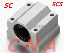 Frete Grátis SC30UU SCS30UU para 30mm trilhos lineares unidades de slides bola movimento linear CNC peças Lineares guias
