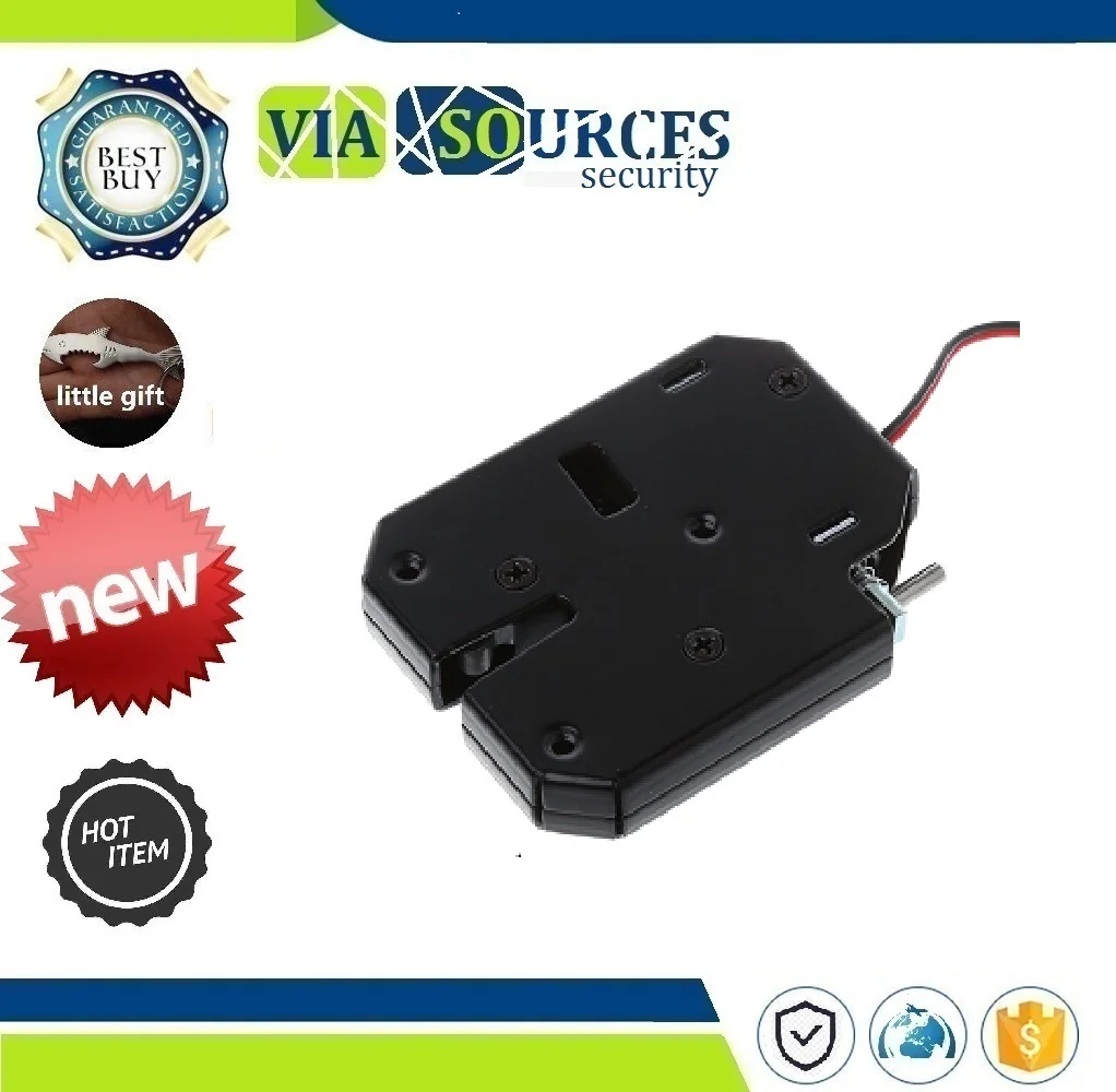 

DC 12V Cabinet Drawer Electric Lock Carbon Steel 150KG/330lb Electric Magnetic Lock Door Access Control