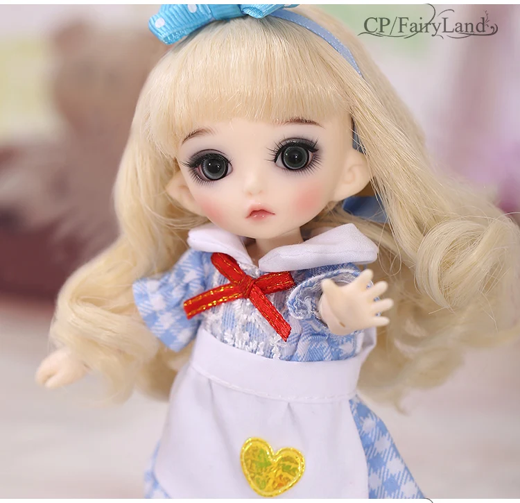 Pukifee Luna BJD кукла 1/8 крошечный милый шар шарнирная Кукла Смола Феи лучший подарок на день рождения игрушка для девочки Fairyland