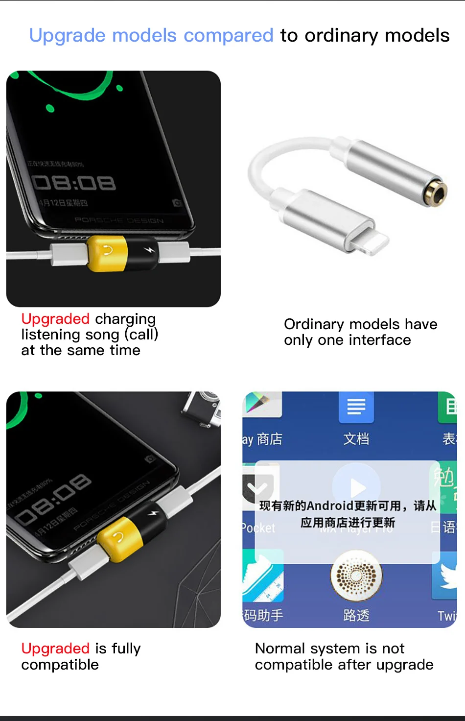 !ACCEZZ Pill Shape Adapter USB Type C For Huawei P20 Samsung S8 S9 Plus Note 8 3.5mm Jack Aux Adapter For HTC Oneplus 7 Pro Mi 9 (4)