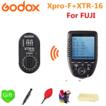 

Godox XPro-F TTL HSS Flash Trigger Transmitter + XTR-16 Receiver for Fujistu Fuji Cameras Godox V860II-F TT685-F TT600 SK400II