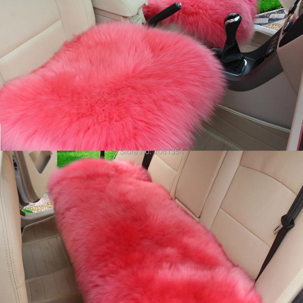 (pink)100 pure wool car seat in Australia, 2014 new winter wool