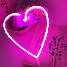 

Xsky Night Light USB Battery Power Neon Sign Table Lamp Flamingo Moon Unicorn Cloud LED Holiday Wedding Xmas Home Decor Kid Gift