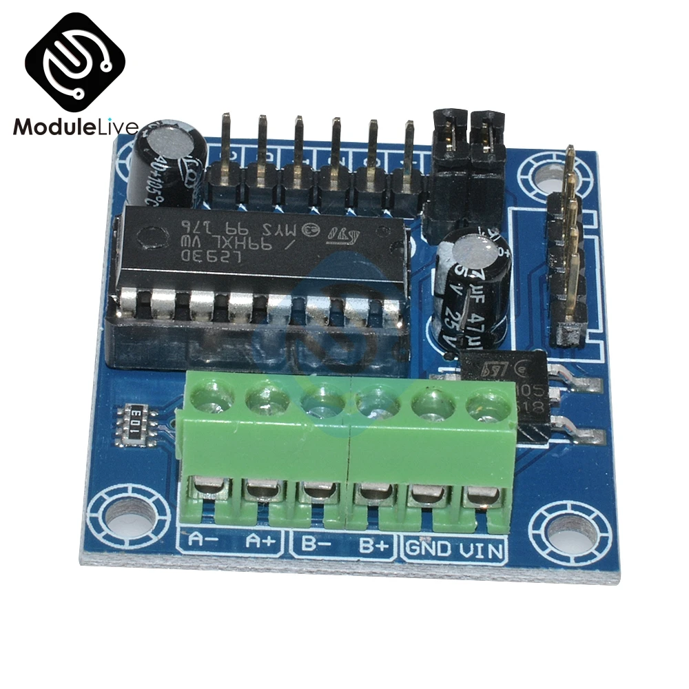 Mini 4 канала 4ch Motor Drive Щит L293D Плата расширения модуль высокой Напряжение ток для Arduino UNO Mega 2560 Mega2560