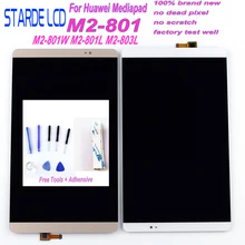 Starde LCD 8.0 for Huawei Mediapad M2 LCD M2-801L LCD Display M2-801 M2-801W M2-803L Matrix Screen Touch Screen Sensor Replace 10 1 inch lcd screen matrix for texet tm 1067 display tablet pc lcd screen matrix