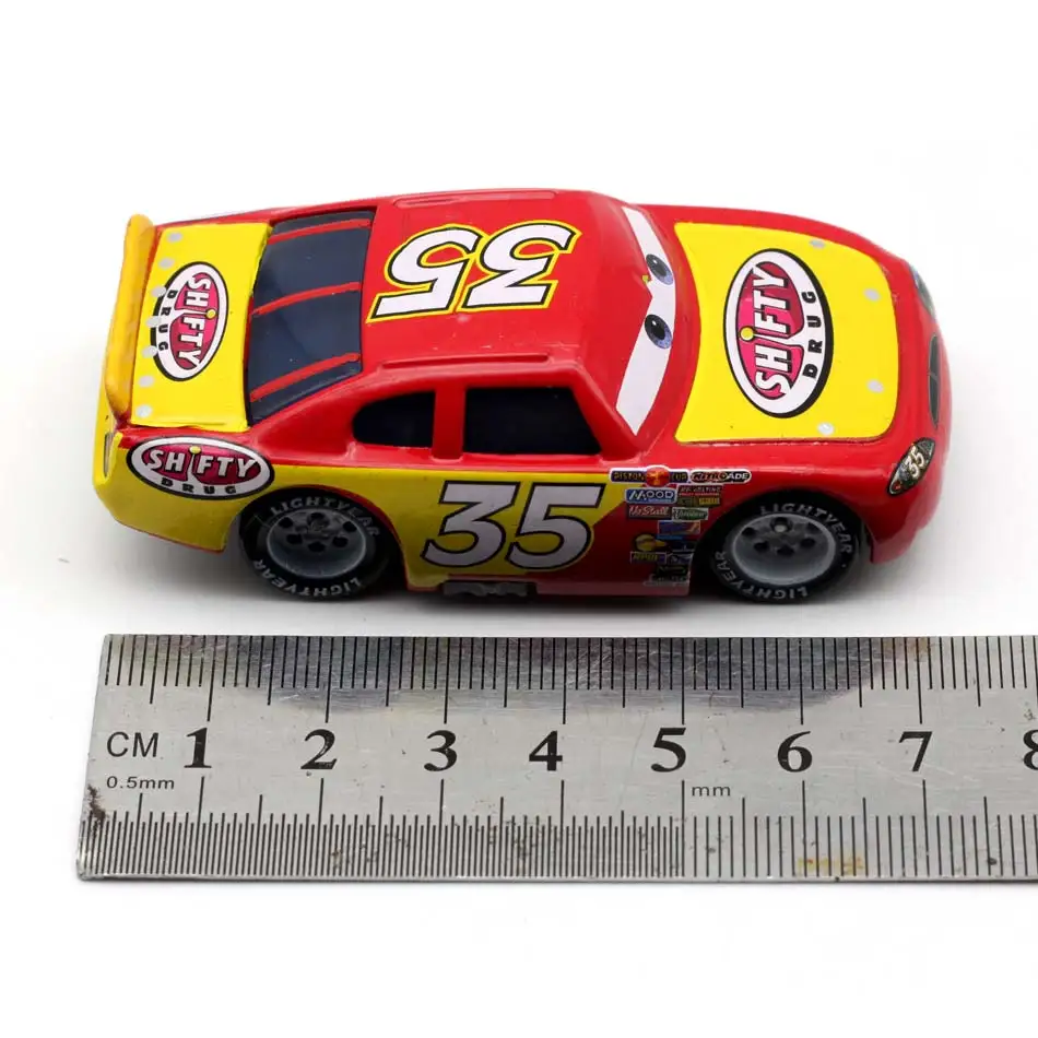 18 стилей Дисней Pixar тачки 1:55 Молния Маккуин набор 2 и 3 Гонки нет. 51 литой металлический игрушечный автомобиль Hutodoroki для детей