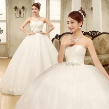 Fansmile Дешевое винтажное кружевное свадебное платье es подгонянного размера плюс бальное платье принцессы Свадебное платье под$50 FSM-175F